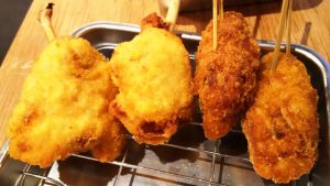 チューリップ＆カキフライ｜串かつでんがな パークタワー新川崎店