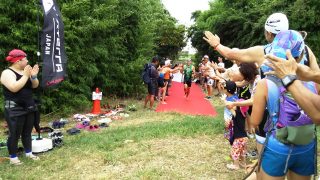 XTERRA川崎：スイムのトップ選手が戻ってきたところ