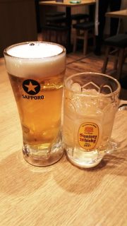 生ビール＆ハイボール｜京都 勝牛 蒲田