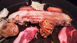 お肉焼いてます｜Beer＆BBQ KIMURAYA 京急川崎