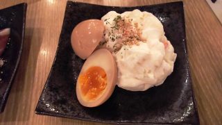 煮卵ポテトサラダ｜博多満月 武蔵小杉