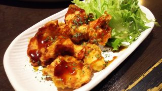 若しゃもの鶏天｜団欒 炎 京急川崎店