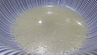 鯛塩らぁ麺のスープ｜鯛塩そば灯花 ラゾーナ川崎店