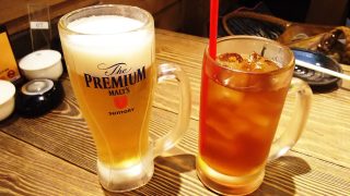 ドリンク（ビール＆ウーロン茶）｜とりいちず 鶴見東口店