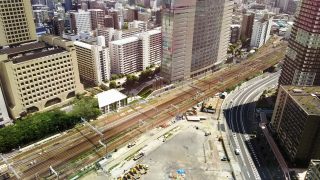 ホテルメトロポリタン川崎（仮称）予定地（上から）