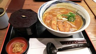 とんかつカレーうどん（定食）｜杵屋 川崎アゼリア店