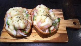 バゲットピザ｜創作バル バルエビータ（鶴見）