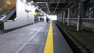 東海道線1番線（下り線）ホーム｜JR川崎駅ホーム拡幅工事