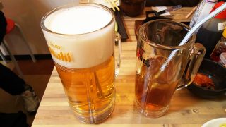 金麦（大ジョッキ）｜鶴見酒場 鶴見西口店