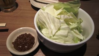 肉味噌キャベツ｜やきとりセンター 川崎リバーク店