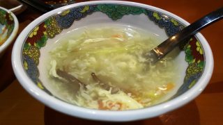 野菜と玉子のスープ｜你好（ニイハオ） 恵馨閣