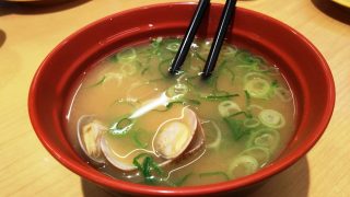 あさりの味噌汁｜スシロー 新川崎スクエア店
