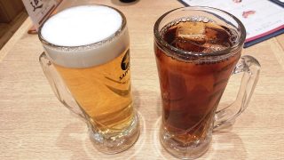 生ビール＆ウーロン茶｜京都 牛カツ専門店「勝牛」