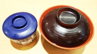 茶碗蒸し＆お味噌汁｜スシロー 新川崎スクエア店