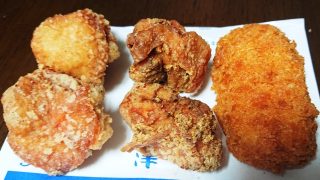 唐揚げ＋ベシャメルコロッケ｜とり多津 川崎アゼリア店