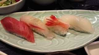 握り4貫｜築地すし 川崎日航ホテル店