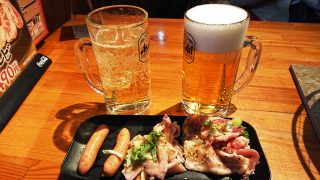 ドリンクとコース料理のお肉三種｜七輪焼肉 安安 鹿島田店