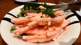 明太子とシャキシャキ大根サラダ｜AJITO 鹿島田店