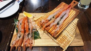 赤エビのカルパッチョ｜バルエビータ 鶴見