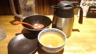 スープ割り｜三田製麺所 川崎店