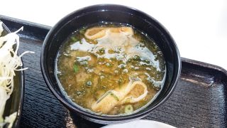 味噌汁｜とんかつ まい泉 ラゾーナ川崎プラザ店