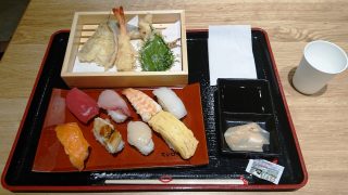 天ぷらセット｜スシローコノミ（FOOD VILLAGE）｜川崎ルフロン