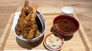 海老四本丼｜天麩羅 えびのや 川崎ルフロン店