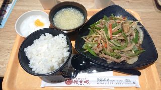 牛肉とピーマン炒め｜阿里城 川崎ルフロン店