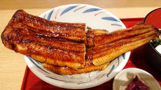 はみ出るうな丼！とお蕎麦セット｜そばえもん 川崎アゼリア店