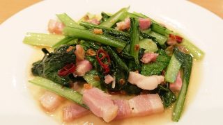 青菜のペペロンチーノ｜グラッチェガーデンズ 下平間店