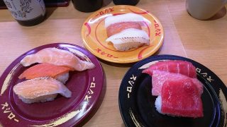 三貫盛りいろいろ｜スシロー 新川崎スクエア店