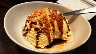 きなこと黒蜜のアイス｜やきとり家 すみれ 池上店