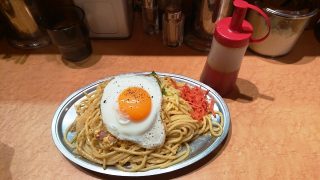白ナポ（並）＋目玉焼き｜スパゲッティーのパンチョ 蒲田店