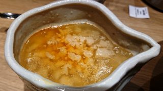 まぜそば（スープ）｜つけめんTETSU 武蔵小杉東急スクエア店