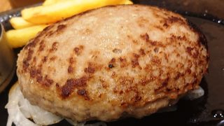 チーズインハンバーグ（アップ）｜ ビッグボーイ 川崎等々力店
