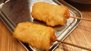 上州もち豚バラ｜串かつ でんがな パークタワー新川崎店