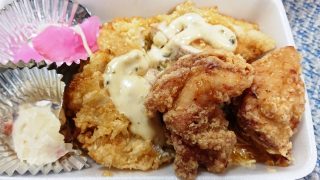 鶏笑弁当（アップ）｜鶏笑 川崎上平間店