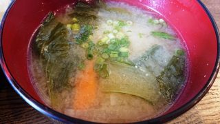 お味噌汁｜casual dining bar SHELTER