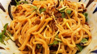 七志流油そば（まぜまぜ後）｜七志らーめん 鹿島田店
