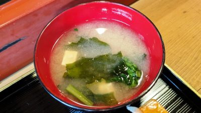お味噌汁｜満寿鮨（幸区古市場）