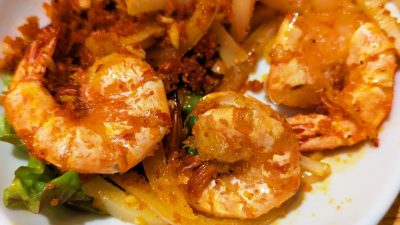 海老のバター焼き（アップ）｜ジャスミンパレス 川崎アゼリア