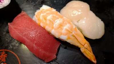 マグロ・エビ・ホタテ｜寿司せん