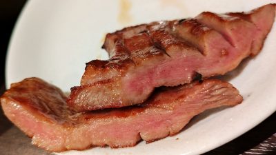 牛タン焼き（断面）｜牛タン 司 分店鷹 川崎店