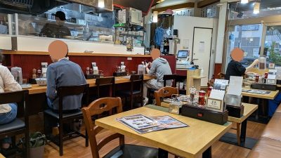 店舗内観｜七志らーめん 鹿島田店