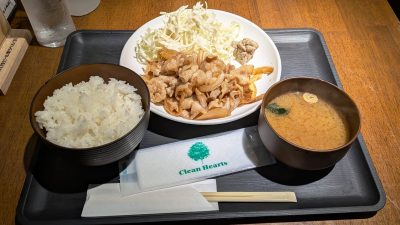 生姜焼き定食｜歩く花