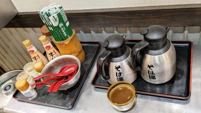 そば湯｜味奈登庵 武蔵小杉店