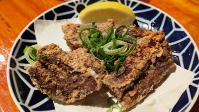 本鮪の血合い唐揚げ｜寿司の惑星