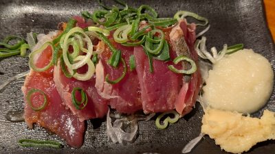初鰹のタタキ｜寿司の惑星
