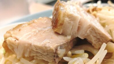 チャーシュー（断面）｜らぁめん大山 川崎店