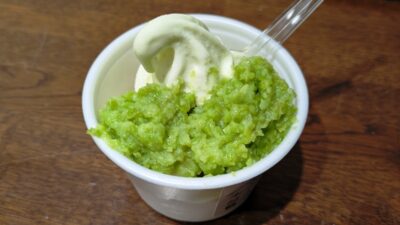 チビずんだパフェ｜あおばだんご本舗 川崎アゼリア店